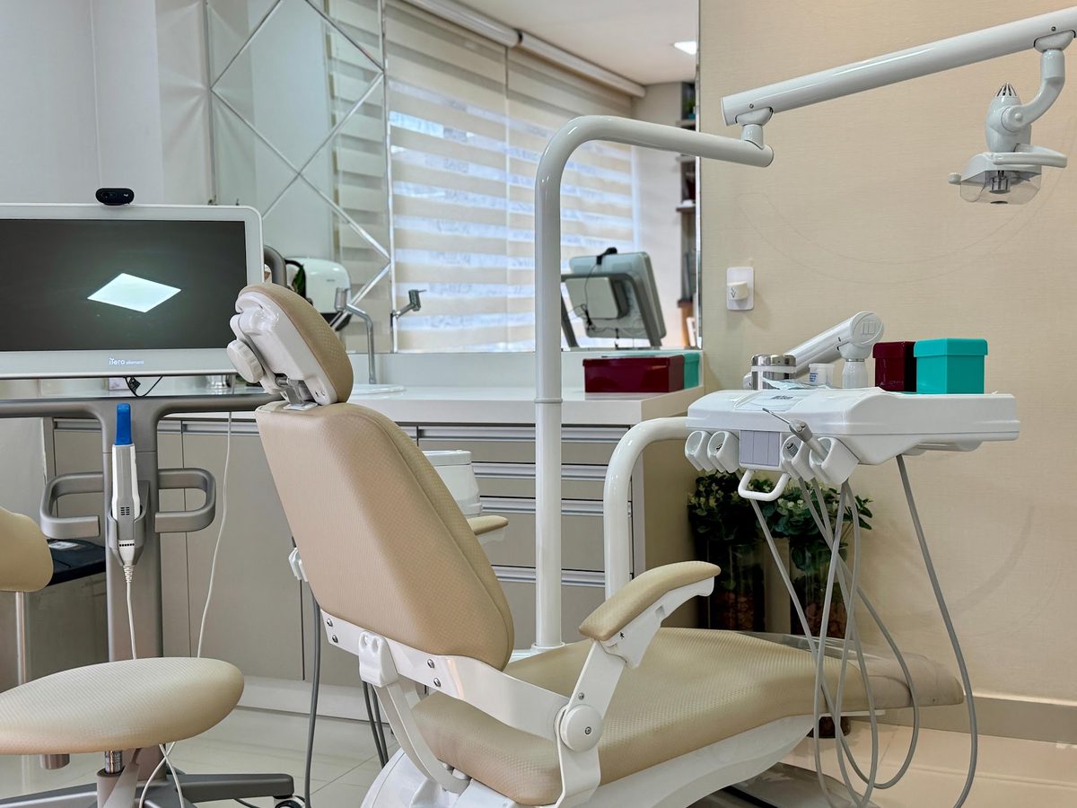 Consultório da Oral Unic Indaial com scanner de escaneamento digital