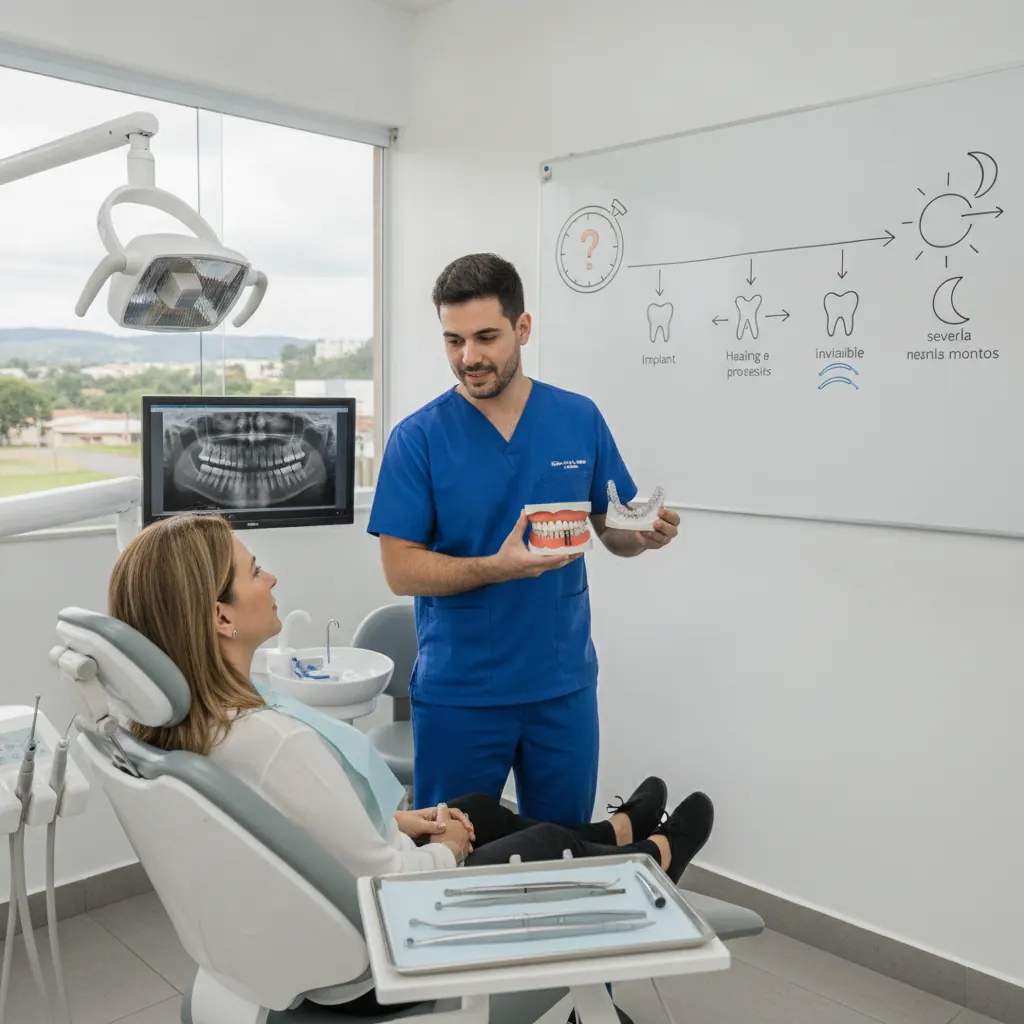 Quanto Tempo Leva um Implante Dentário em Indaial?
